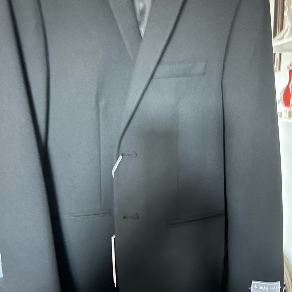 Michael Kors Black Suit Modern Cut